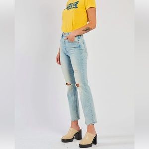 MOTHER The Tripper Jeans in Cut Flowers Wash